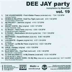 Various - Dee Jay Party Vol. 19