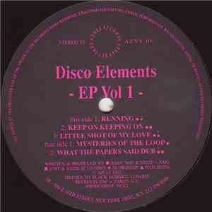 Disco Elements - EP Vol 1