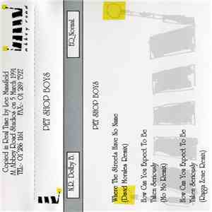 Pet Shop Boys - Where The Streets Have No Name / How Can You Expect To Be Taken Seriously?