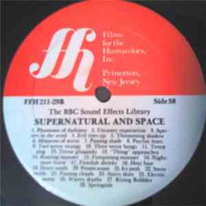 Unknown Artist - The BBC Sound Effects Library - Supernatural And Space