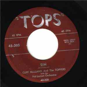 Cliff Holland And The Toppers  With The Hal Lomen Orchestra - Sin / Down Yonder
