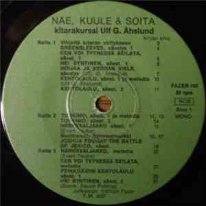 Ulf G. Åhslund - Näe, Kuule & Soita - Kitarakurssi Ulf G. Åhslund