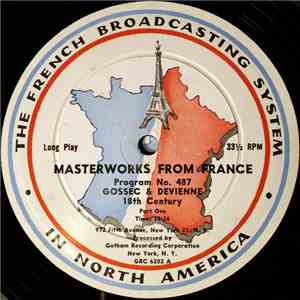 Gossec & Devienne / Jean-Baptiste Lully - Masterworks From France