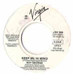 Boy George / Johnny Hates Jazz - Keep Me In Mind / Shattered Deams