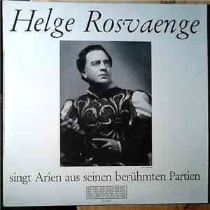 Helge Roswaenge - Singt Arien Aus Seinen Berühmten Partien - Historische Aufnahmen