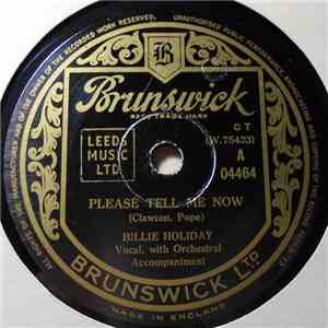 Billie Holiday - Please Tell Me Now / Somebody's On My Mind