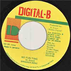 Spragga Benz - No Fun Ting