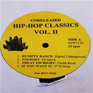 Various - Hip-Hop Classics Vol. II (Unreleased)
