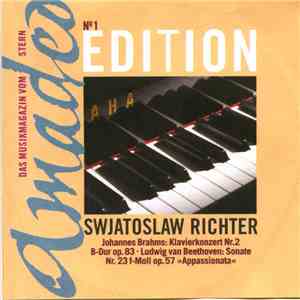 Brahms, Beethoven - Sviatoslav Richter, Leinsdorf, Chicago Symphony - Piano Concerto No.2 / Piano Sonata No.23 "Appassionata"