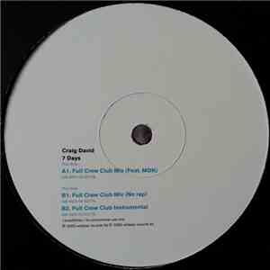 Craig David - 7 Days (Full Crew Remixes)