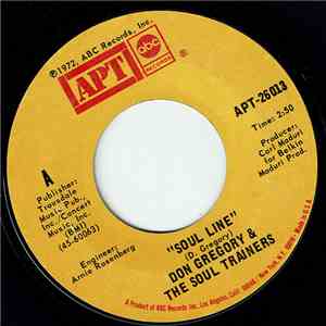 Don Gregory & The Soul Trainers - Soul Line / Soul Line Instrumental