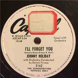 Johnny Holiday  - I'll Forget You / The Greatest Sinner Of Them All