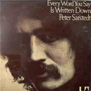 Peter Sarstedt - Every Word You Say Is Written Down