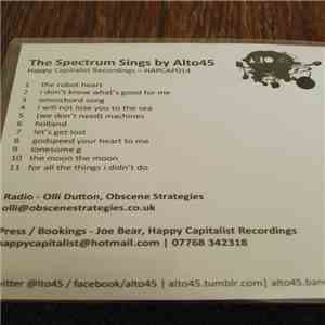 Alto 45 - The Spectrum Sings
