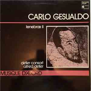 Carlo Gesualdo, Deller Consort, Alfred Deller - Tenebrae II