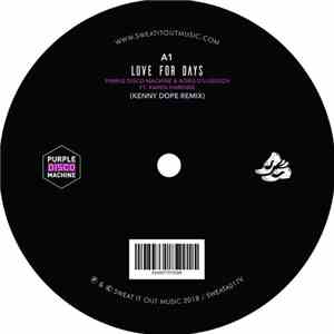 Purple Disco Machine & Boris Dlugosch Featuring Karen Harding - Love For Days