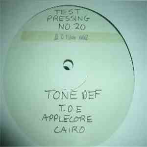 Tone Def - T.D.E.