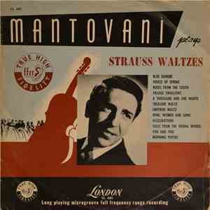 Mantovani And His Orchestra, Strauss - Mantovani Plays Strauss Waltzes