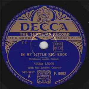 Vera Lynn With The Rae Jenkins Quartet - In My Little Red Book / The Bells Of St. Mary's