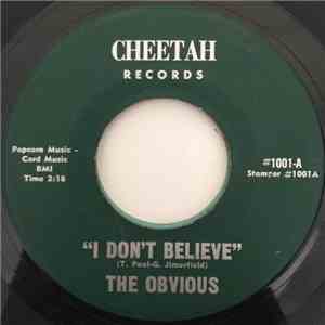 The Obvious  - I Don't Believe