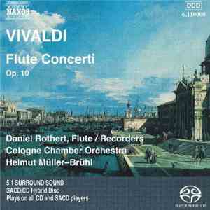 Vivaldi, Daniel Rothert, Cologne Chamber Orchestra, Helmut Müller-Brühl - Flute Concerti, Op. 10