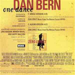 Dan Bern - One Dance - Music From The Motion Picture Zero Effect