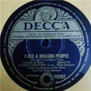 Gloria DeHaven And The Song Spinners - I See A Million People / If I Were A Blackbird