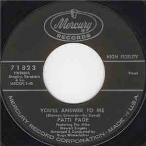 Patti Page - You'll Answer To Me