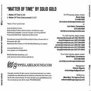 Solid Gold  - Matter Of Time