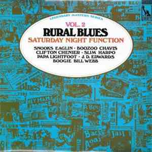 Various - Rural Blues Vol 2: Saturday Night Function