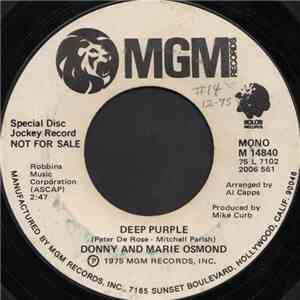 Donny And Marie Osmond - Deep Purple