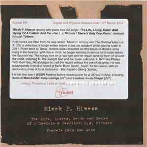 Micah P. Hinson And The Nothing  - The Life, Living, Death And Dying, Of A Certain And Peculiar L.J. Nichols