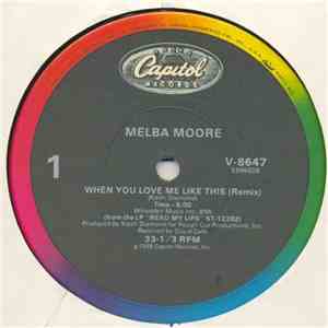 Melba Moore - When You Love Me Like This