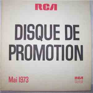Various - Disque De Promotion, Mai 1973