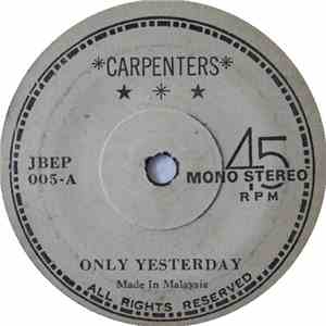 Carpenters  Deep Purple - Only Yesterday  High Ball Shooter