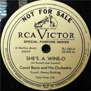 Count Basie And His Orchestra - She's A Wine-O / Slider
