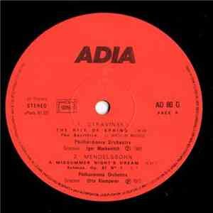 Various - The Rite Of Spring / A Mid Summer Nights' Dream / The Autumn From Four Seasons / Winter Dreams