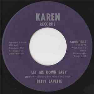 Betty Lavette - Let Me Down Easy/Ticket To The Moon