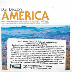 Dan Deacon - America