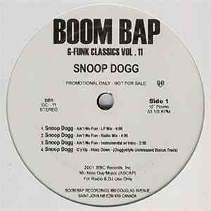 Snoop Dogg - G-Funk Classics Vol. 11