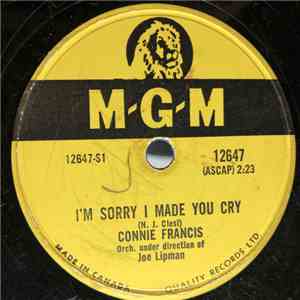 Connie Francis - I'm Sorry I Made You Cry / Lock Up Your Heart