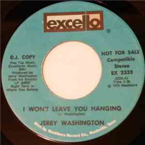 Jerry Washington - I Won't Leave You Hanging