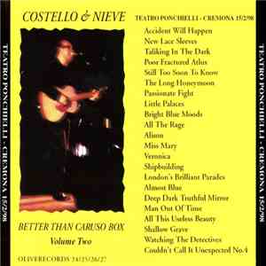 Costello & Nieve - Better Than Caruso Box (Volume 2)