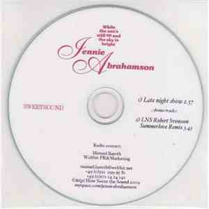 Jennie Abrahamson - While The Sun's Still Up And The Sky Is Bright