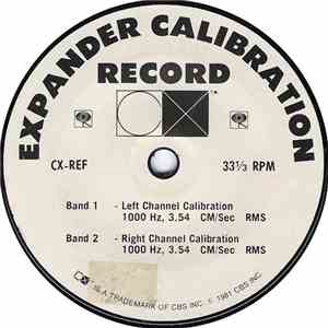 No Artist - Expander Calibration Record