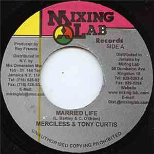 Merciless, Tony Curtis - Married Life