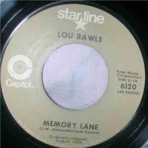 Lou Rawls - Love Is A Hurtin' Thing / Memory Lane