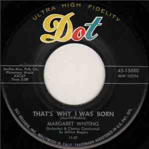 Margaret Whiting - That's Why I Was Born