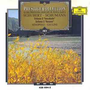 Schubert / Schumann – Sinopoli / Giulini - Sinfonía 8 "Inacabada" / Sinfonía 3 "Renana"