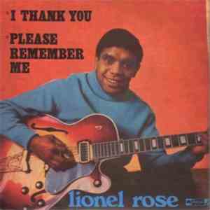Lionel Rose - I Thank You